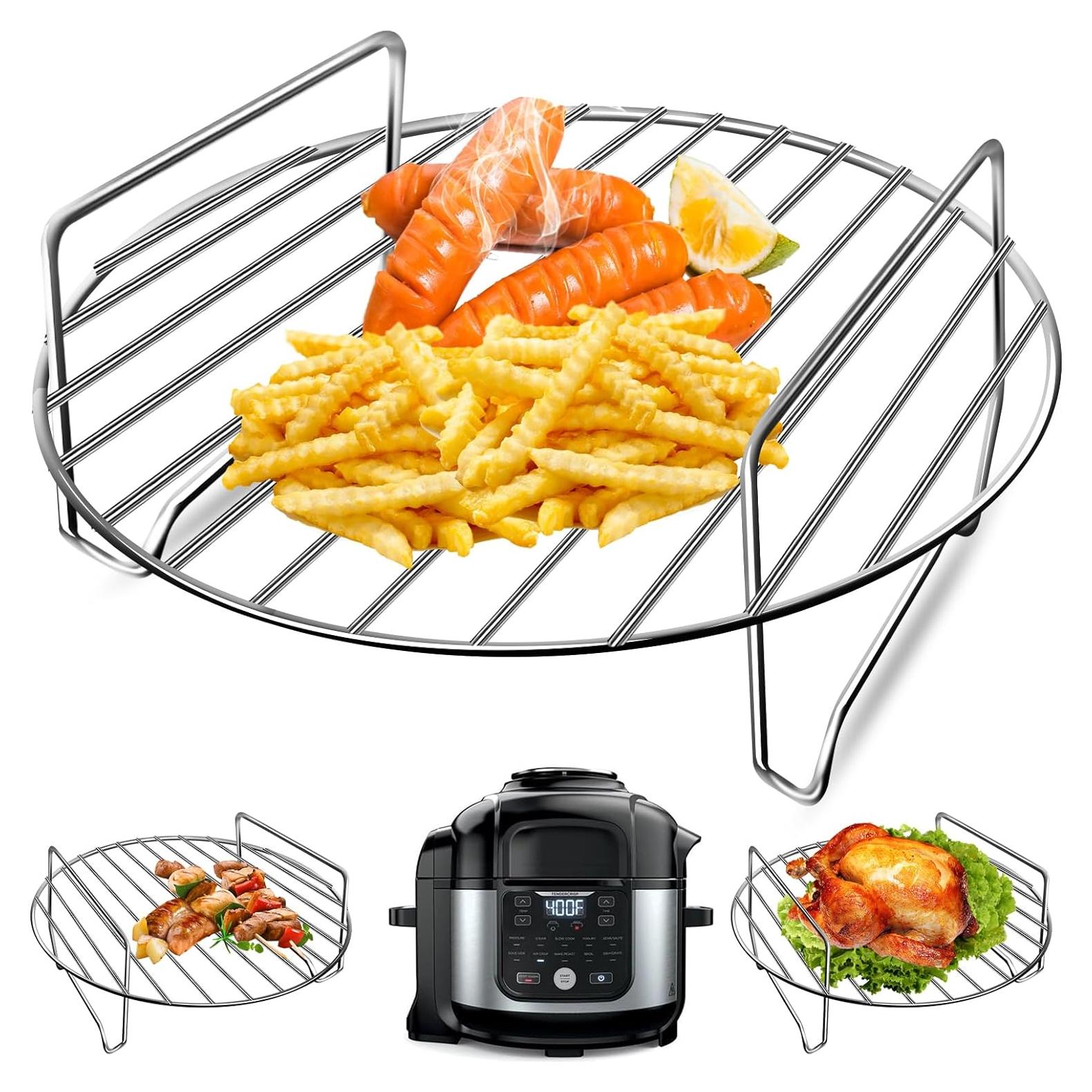 Cesta de Freidora de Aire Ninja Foodi 9.2" Acero Inoxidable