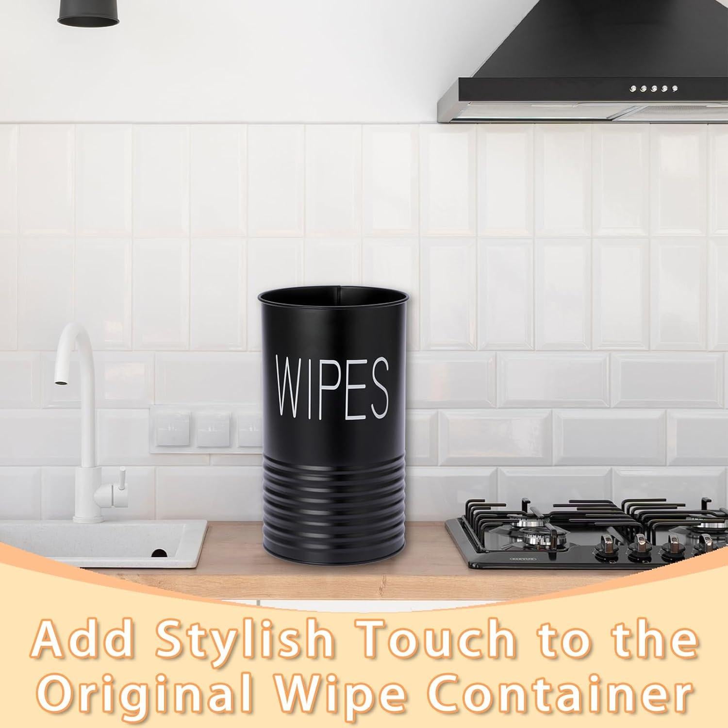 Dispensador de Toallitas Kokone Negro de Hierro Galvanizado