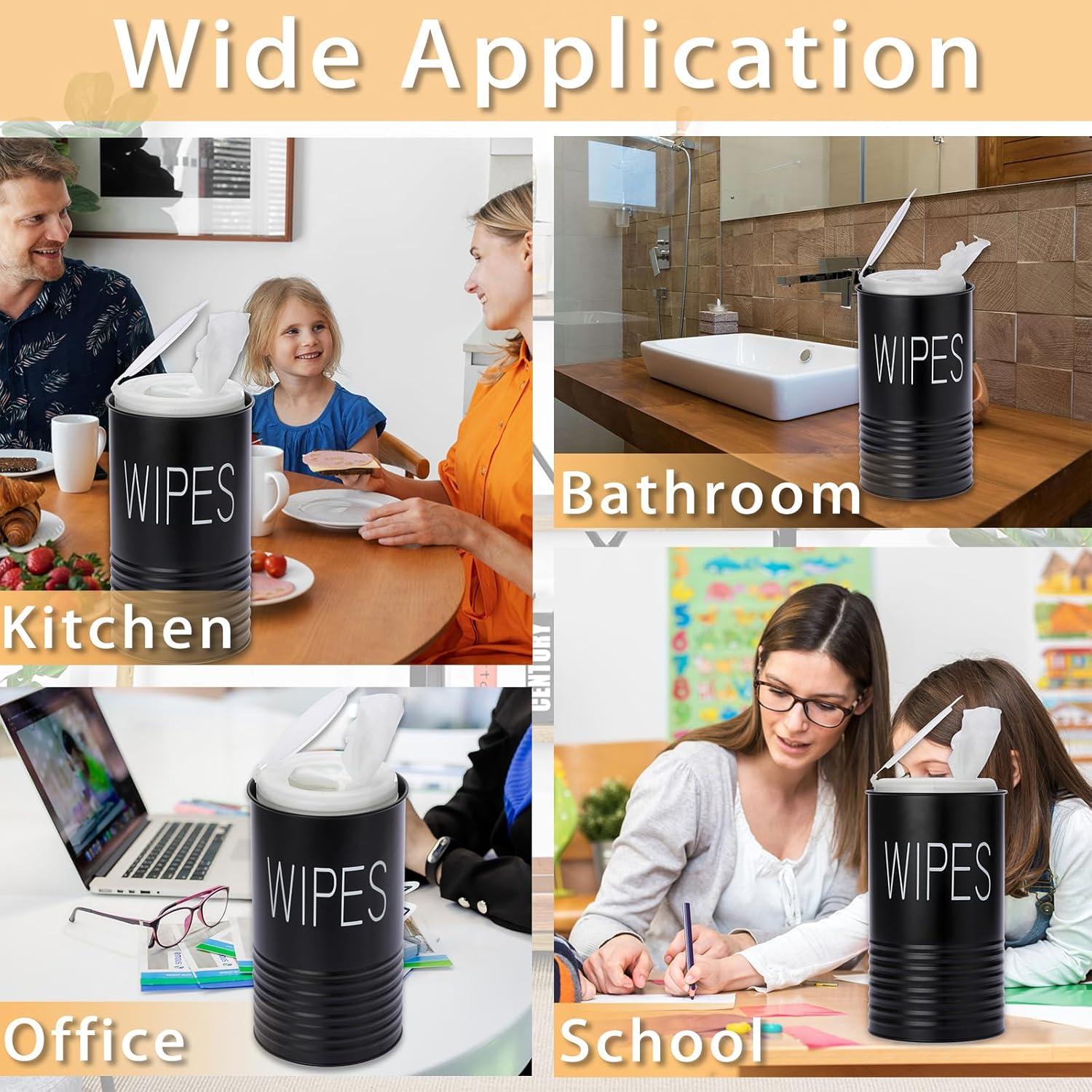 Dispensador de Toallitas Kokone Negro de Hierro Galvanizado