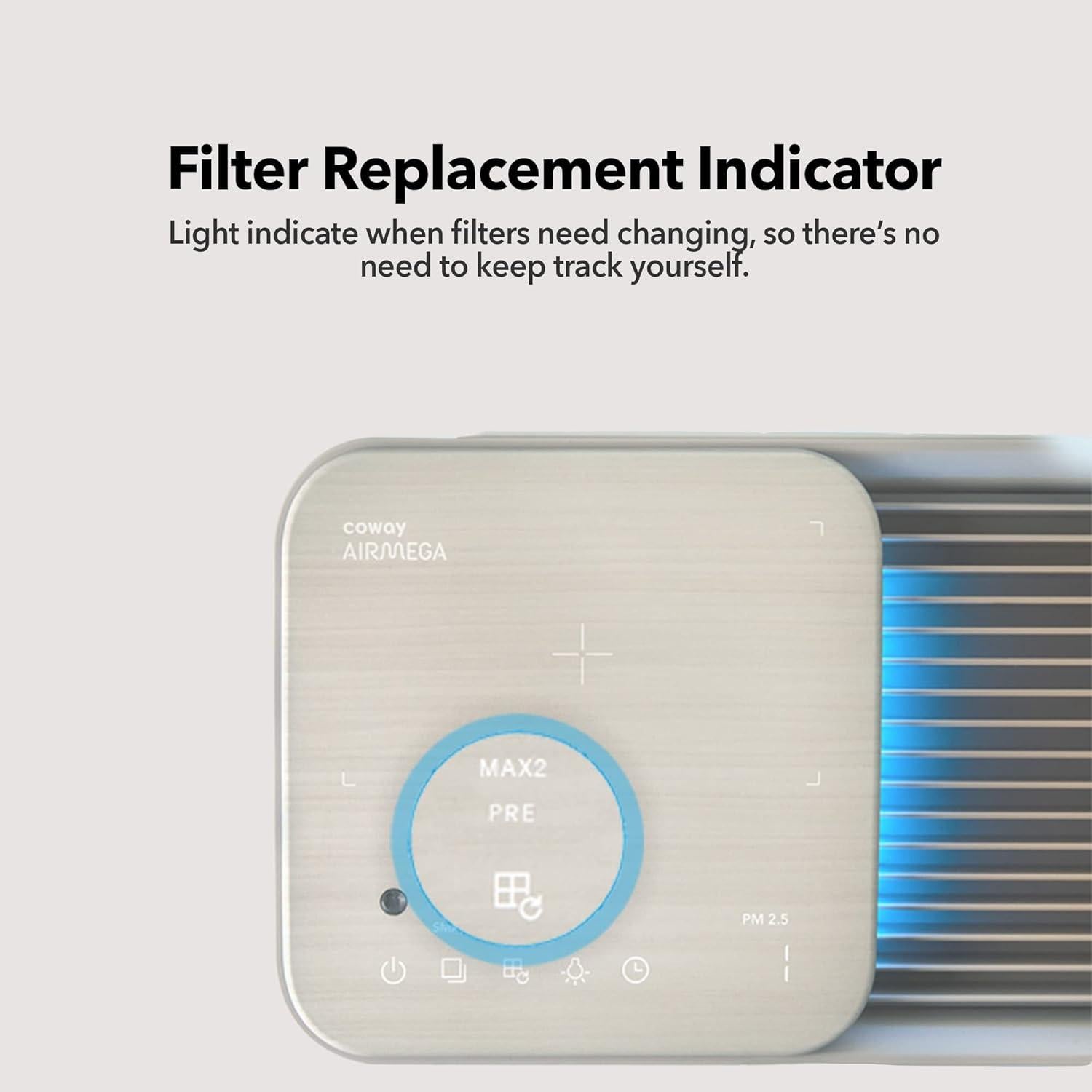 Purificador de aire Coway Airmega Icon HEPA 60.2 m² Beige