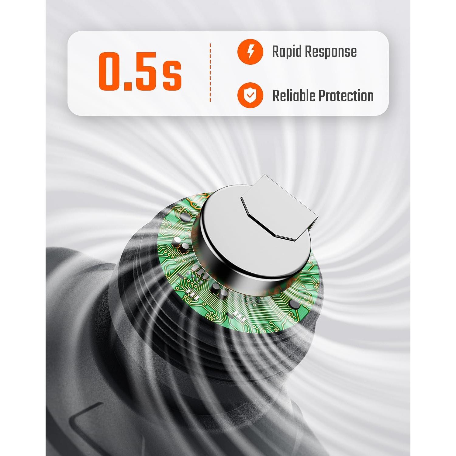 Detector de Monóxido de Carbono TOPTES CT-300 Portátil 0-5000 PPM