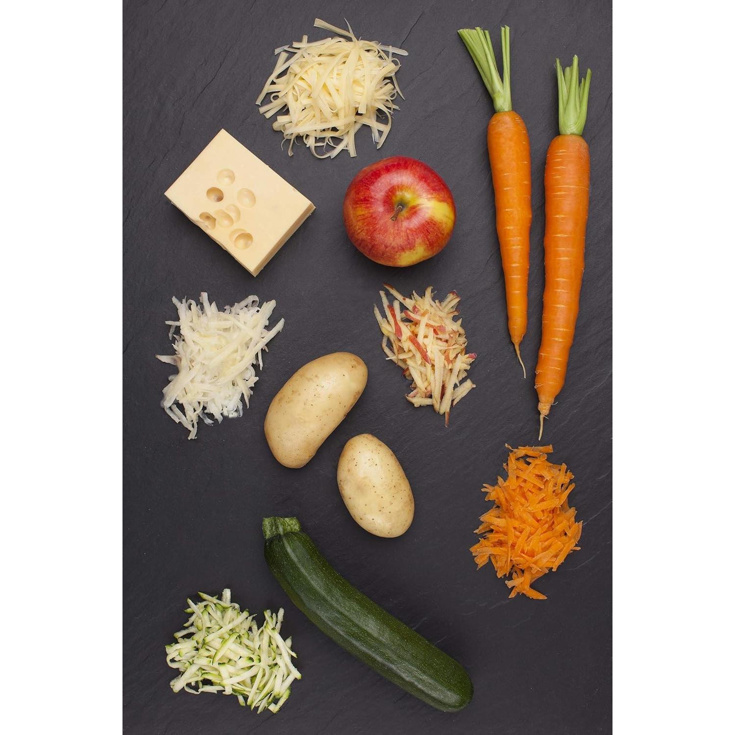 Rallador de Queso Microplane Artisan Extra Grueso Azul