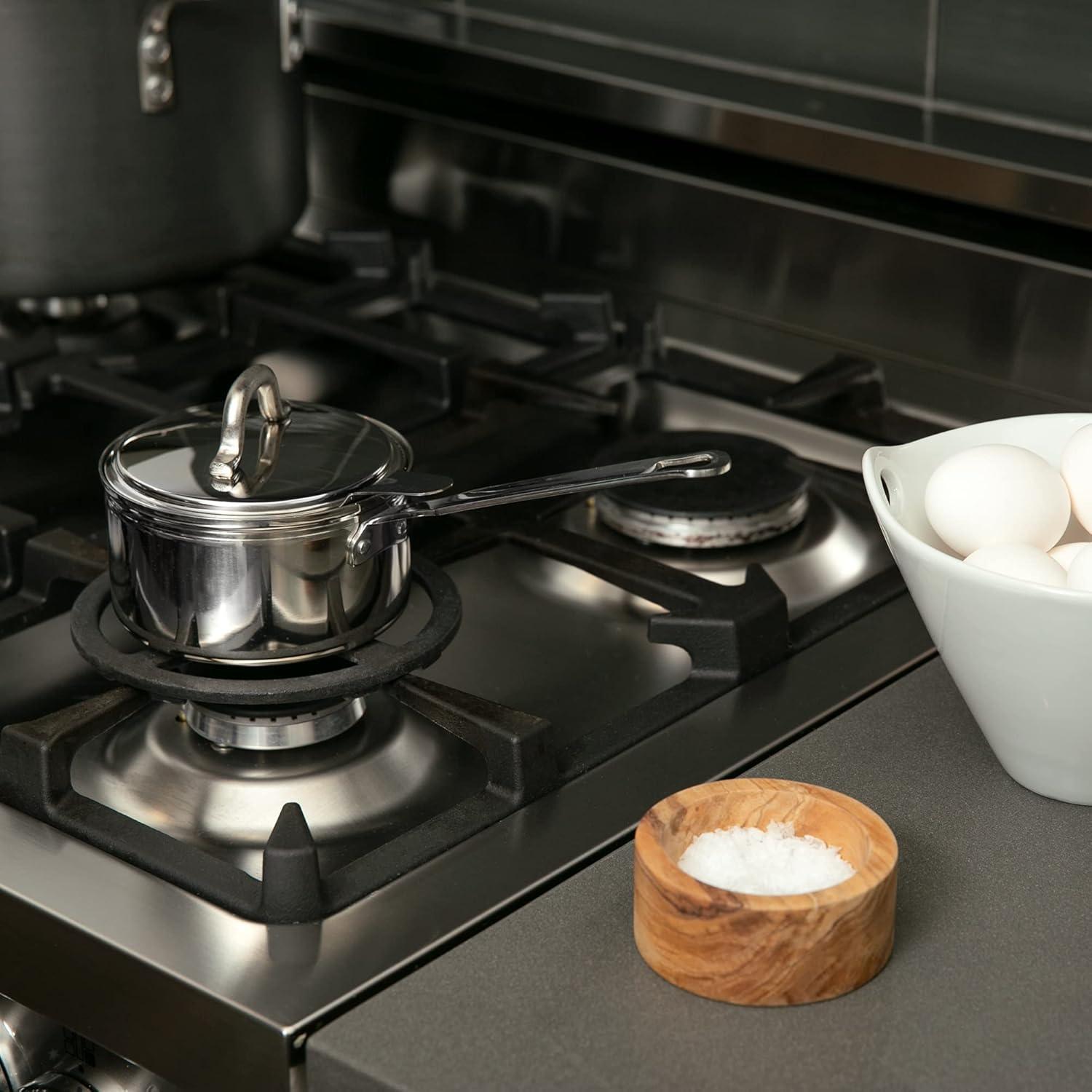 Conjunto Poach de Huevo RSVP Internacional con Sartén Acero Inoxidable