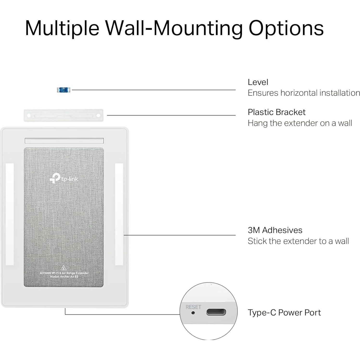 Extensor de Rango Wi-Fi 6 TP-Link Archer Air E5 250 m²