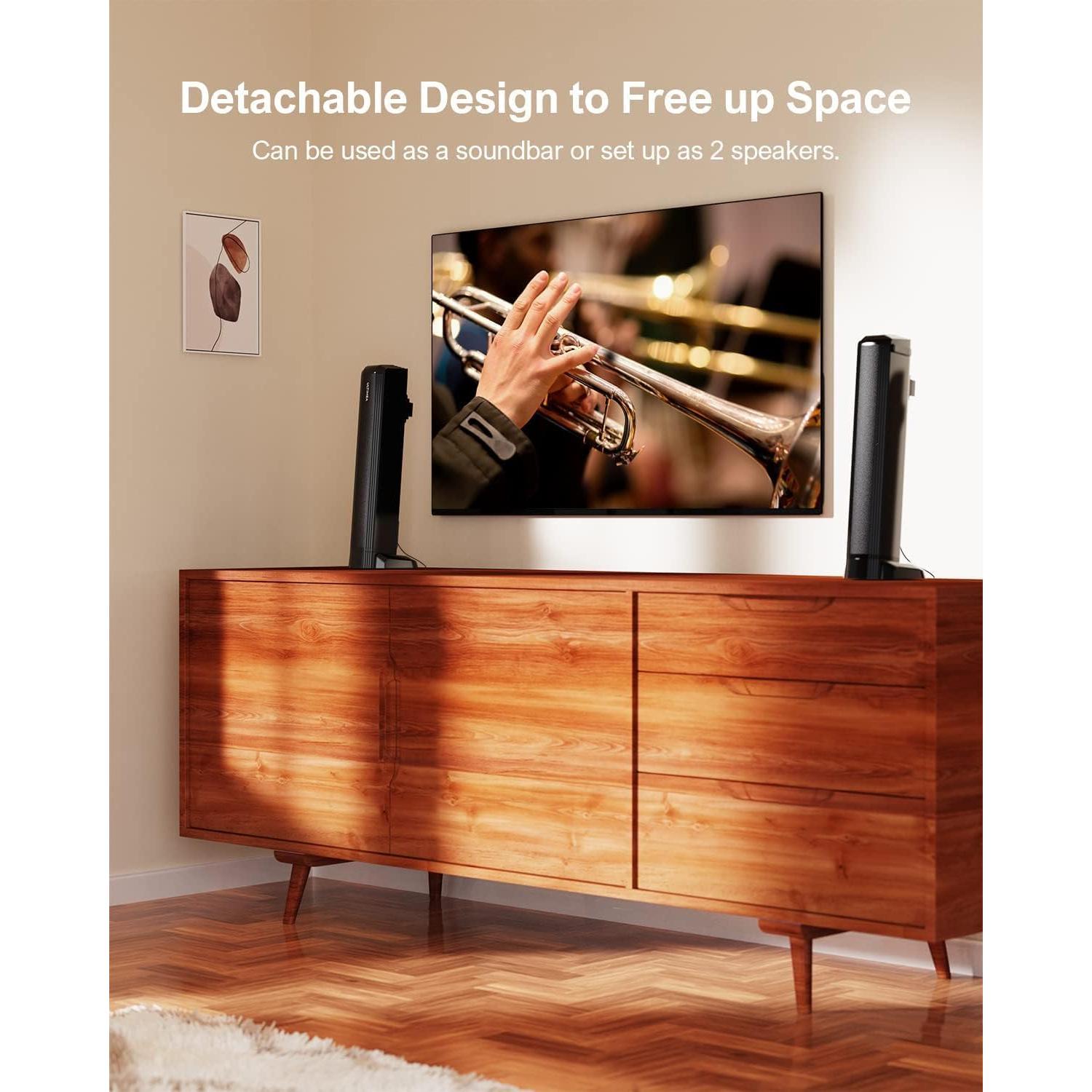 Barra de Sonido 2.2ch ULTIMEA Apollo S40, 100W, Bluetooth 5.3