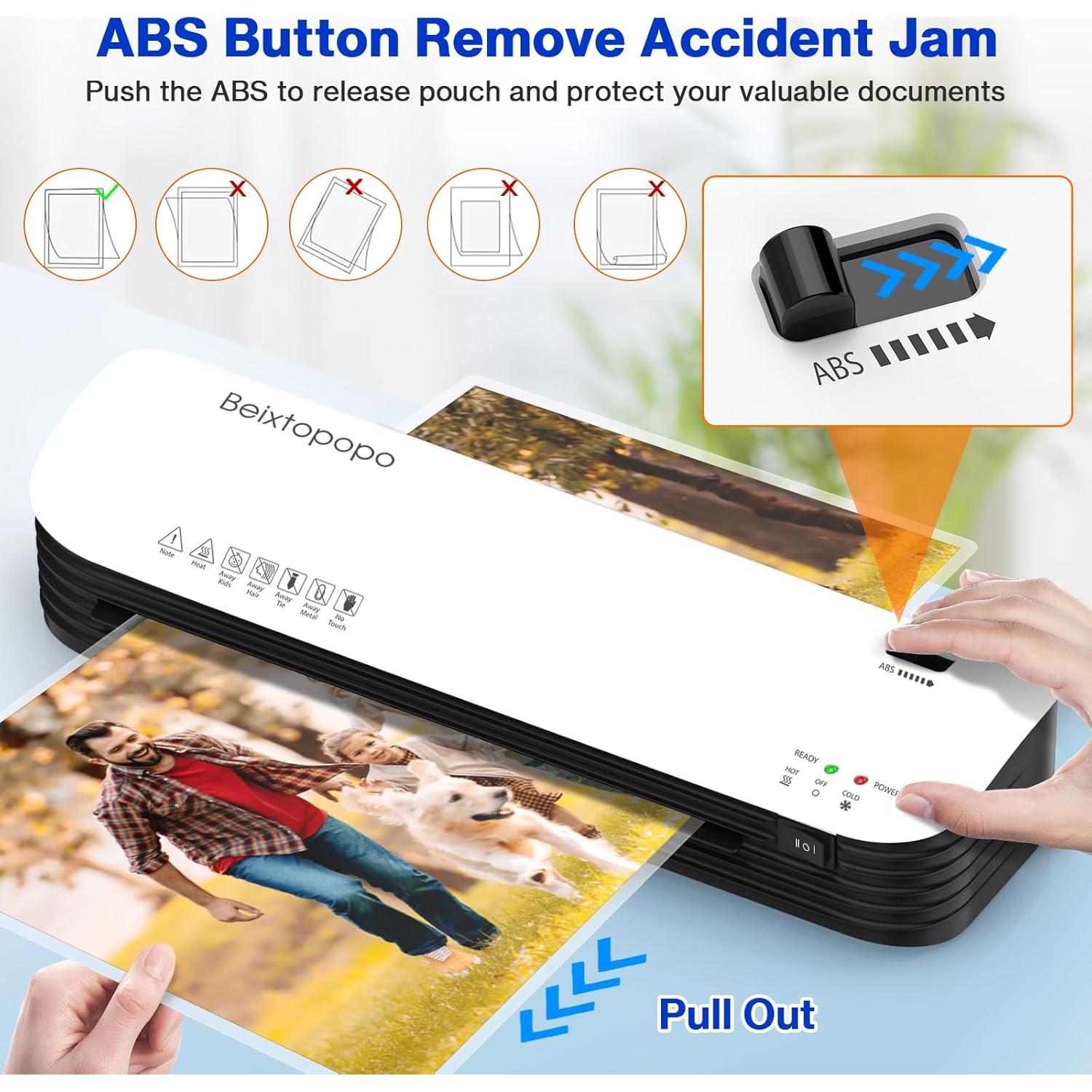 Laminadora Térmica A4 Beixtopopo 9 Pulgadas 1.05kg