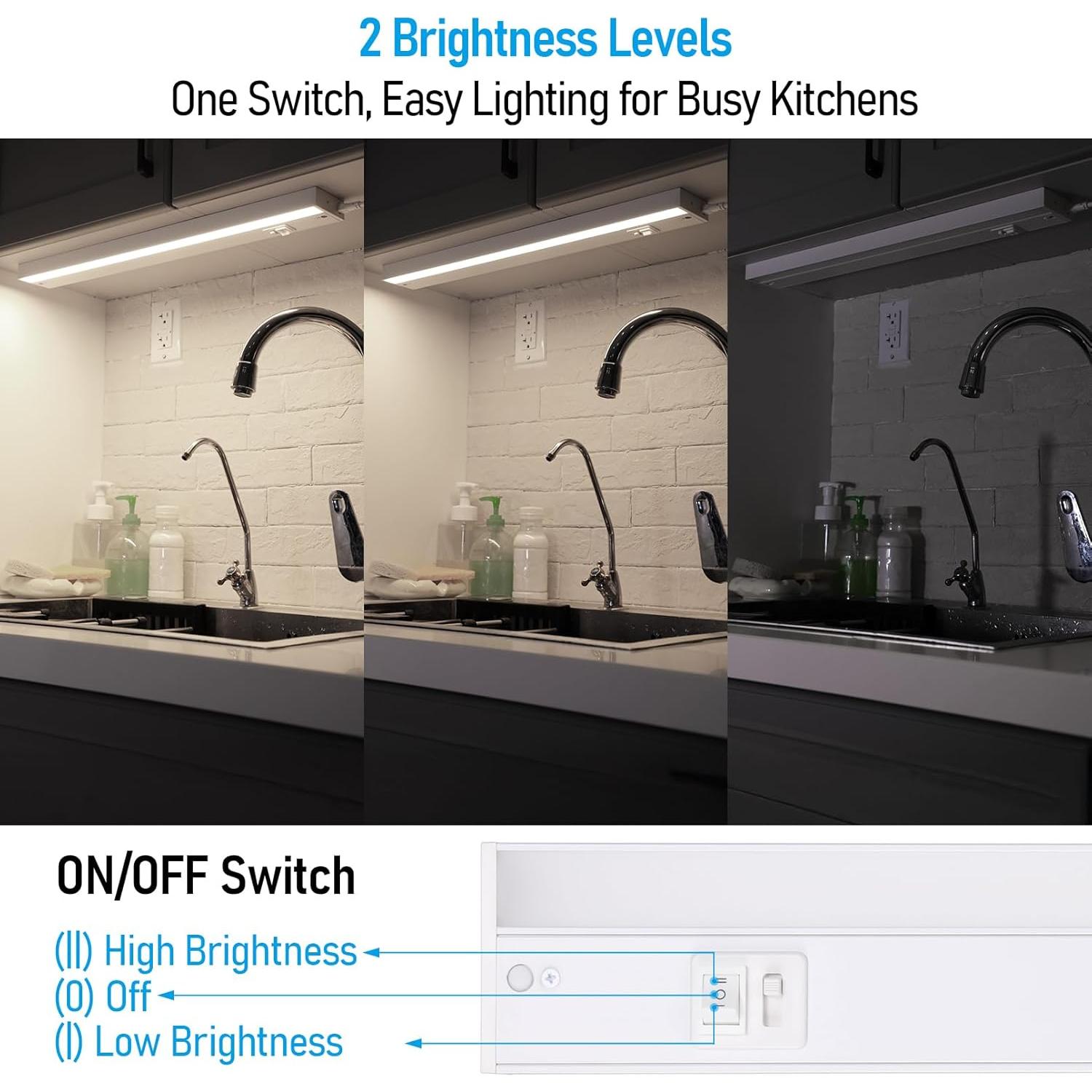 Iluminación LED Bajo Gabinete TORCHSTAR 55.88 cm 14W 1050LM