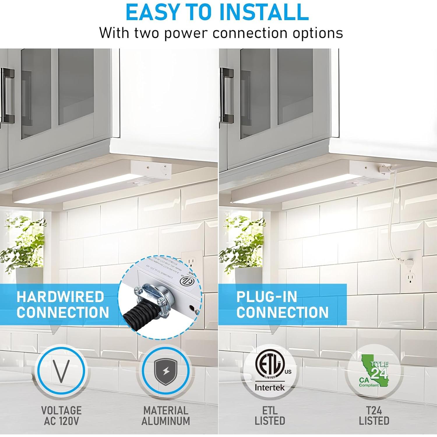 Iluminación LED Bajo Gabinete TORCHSTAR 55.88 cm 14W 1050LM