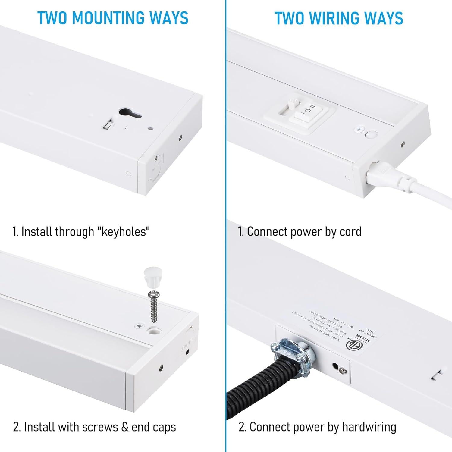 Iluminación LED Bajo Gabinete TORCHSTAR 55.88 cm 14W 1050LM