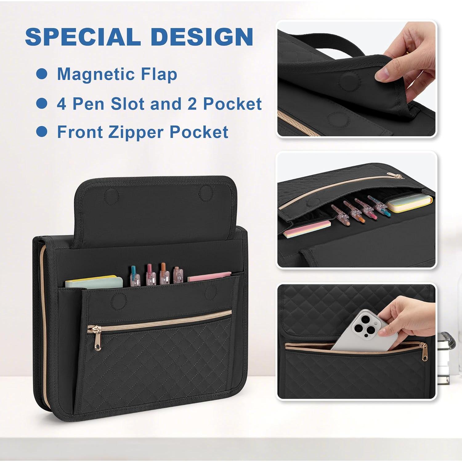 Cubierta Folio Damero Negra para Rocketbook Core y Panda