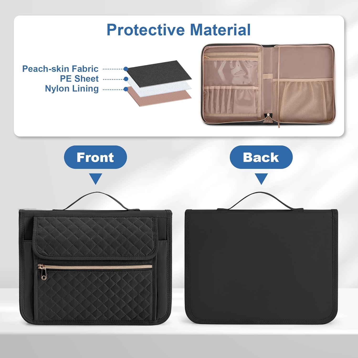 Cubierta Folio Damero Negra para Rocketbook Core y Panda