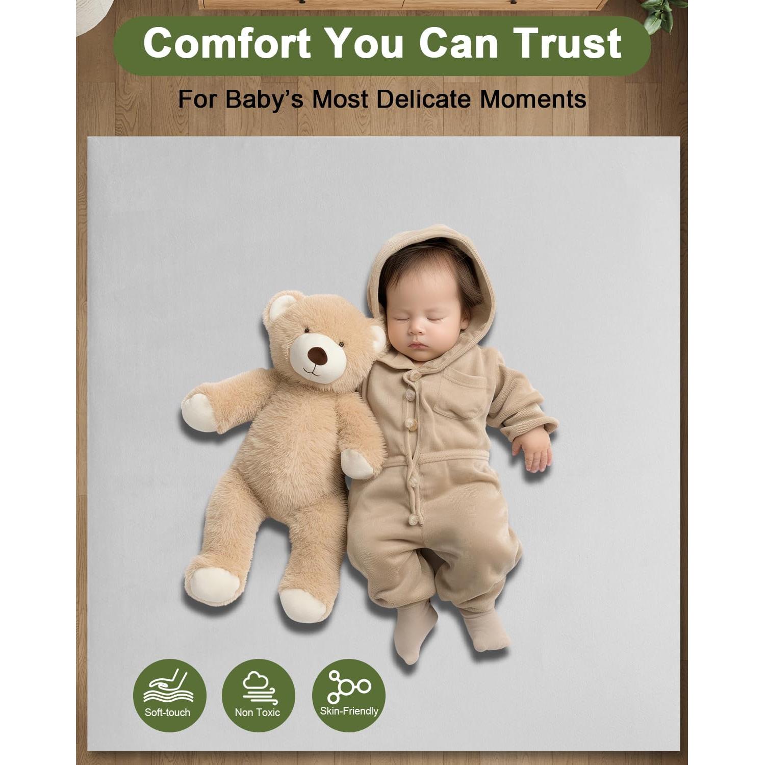 Gimnasio de Juego para Bebés JINAN - Alfombra Suave Antideslizante