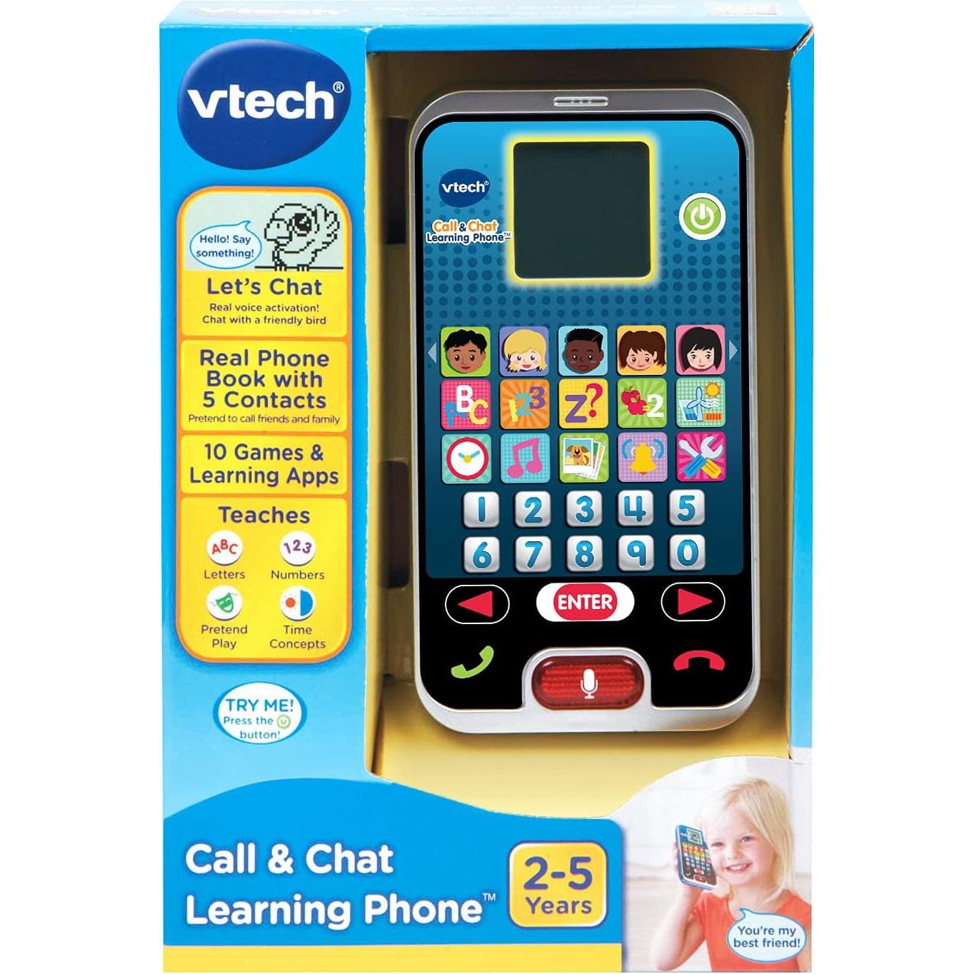Teléfono de Aprendizaje VTech Call & Chat para Niños