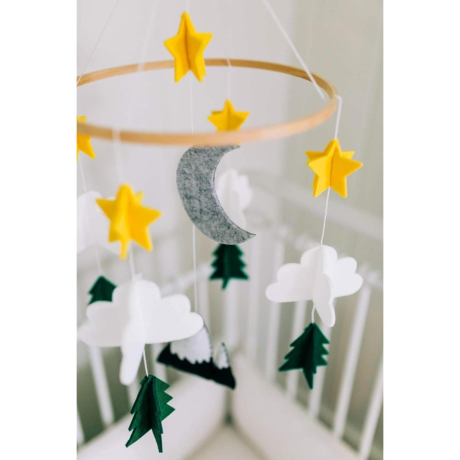 Móvil para Cuna Sorrel + Fern Pino Largo Decoración Infantil