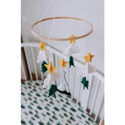 Móvil para Cuna Sorrel + Fern Pino Largo Decoración Infantil
