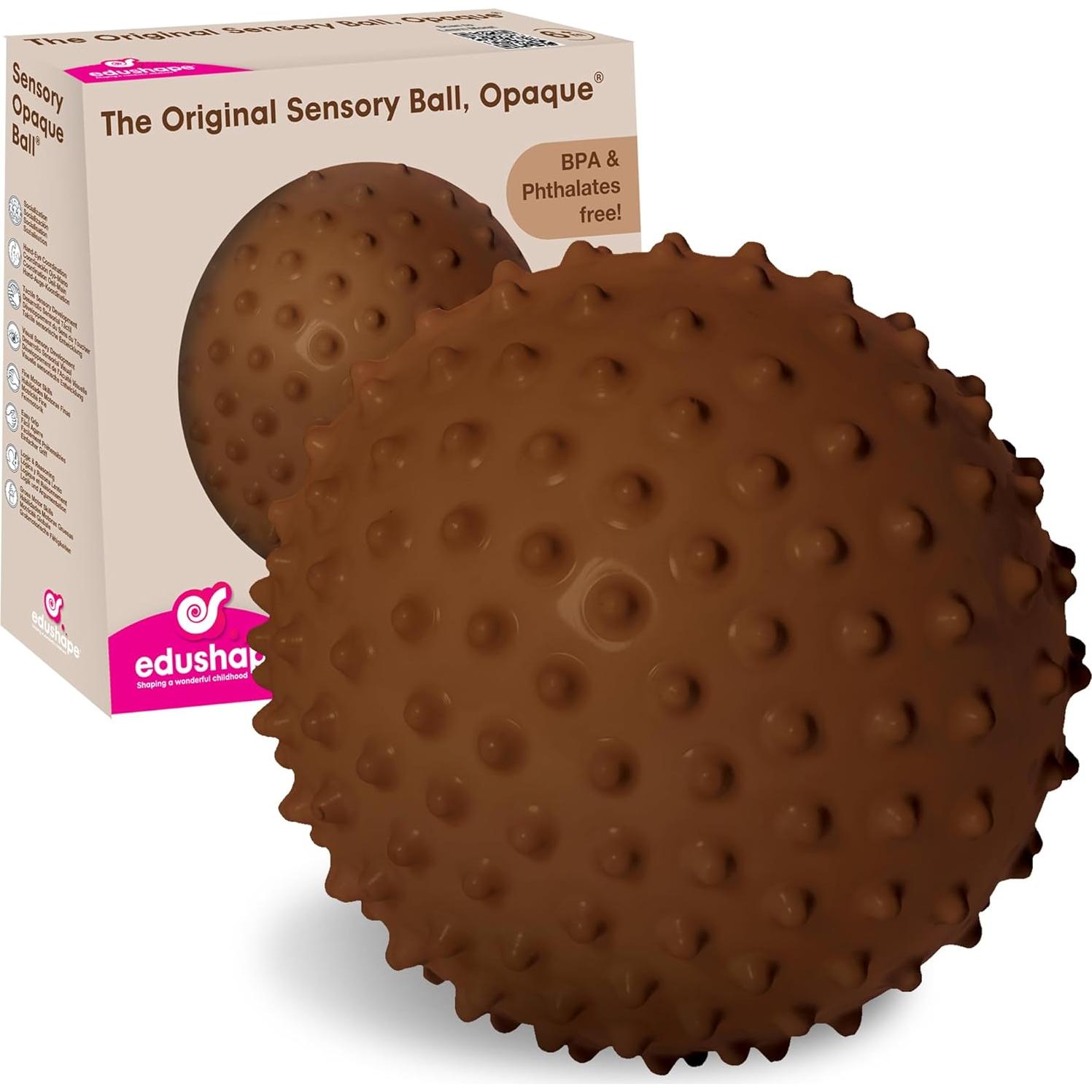 Pelota Sensorial Edushape 18 cm Boho Chic para Bebés