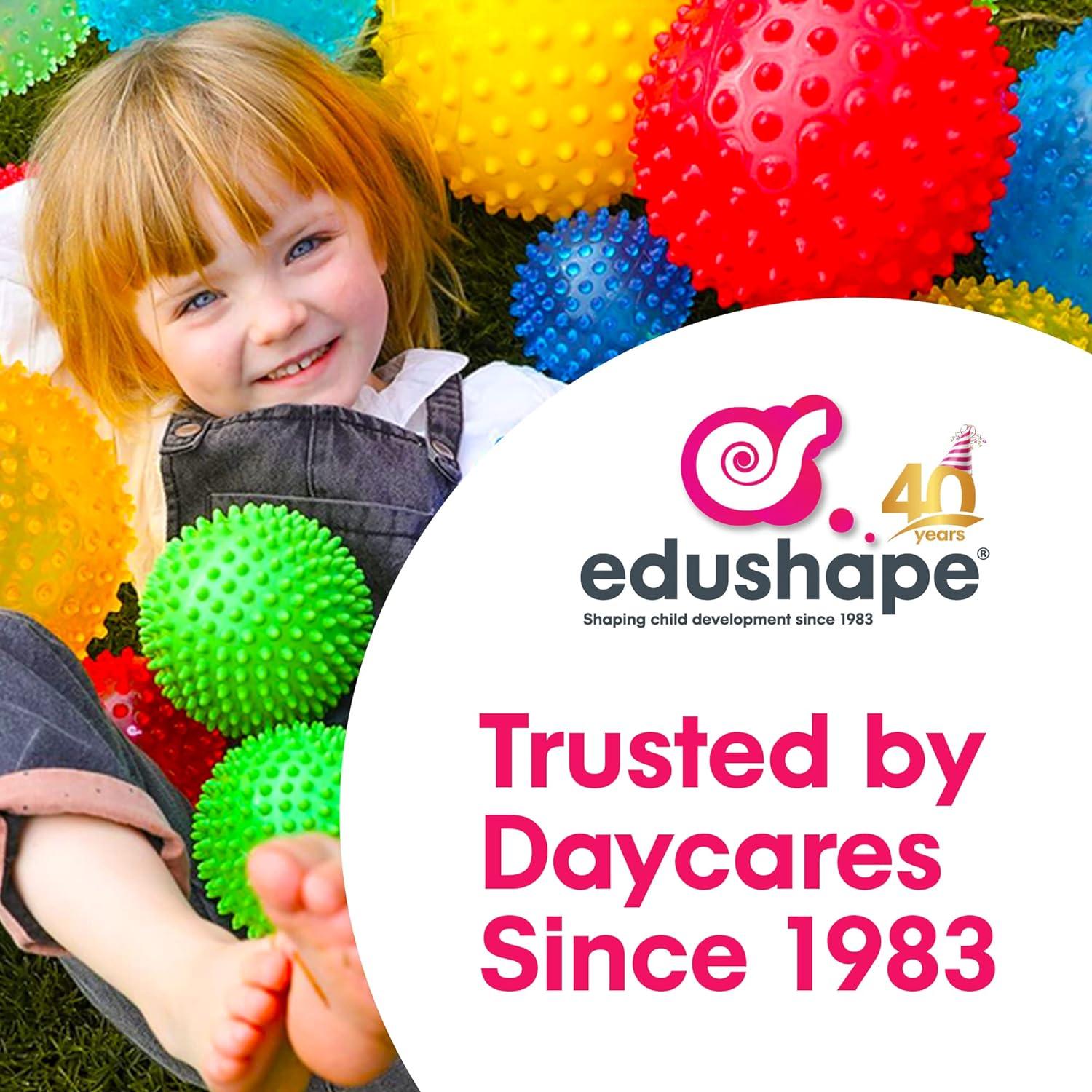 Pelota Sensorial Edushape 18 cm Boho Chic para Bebés