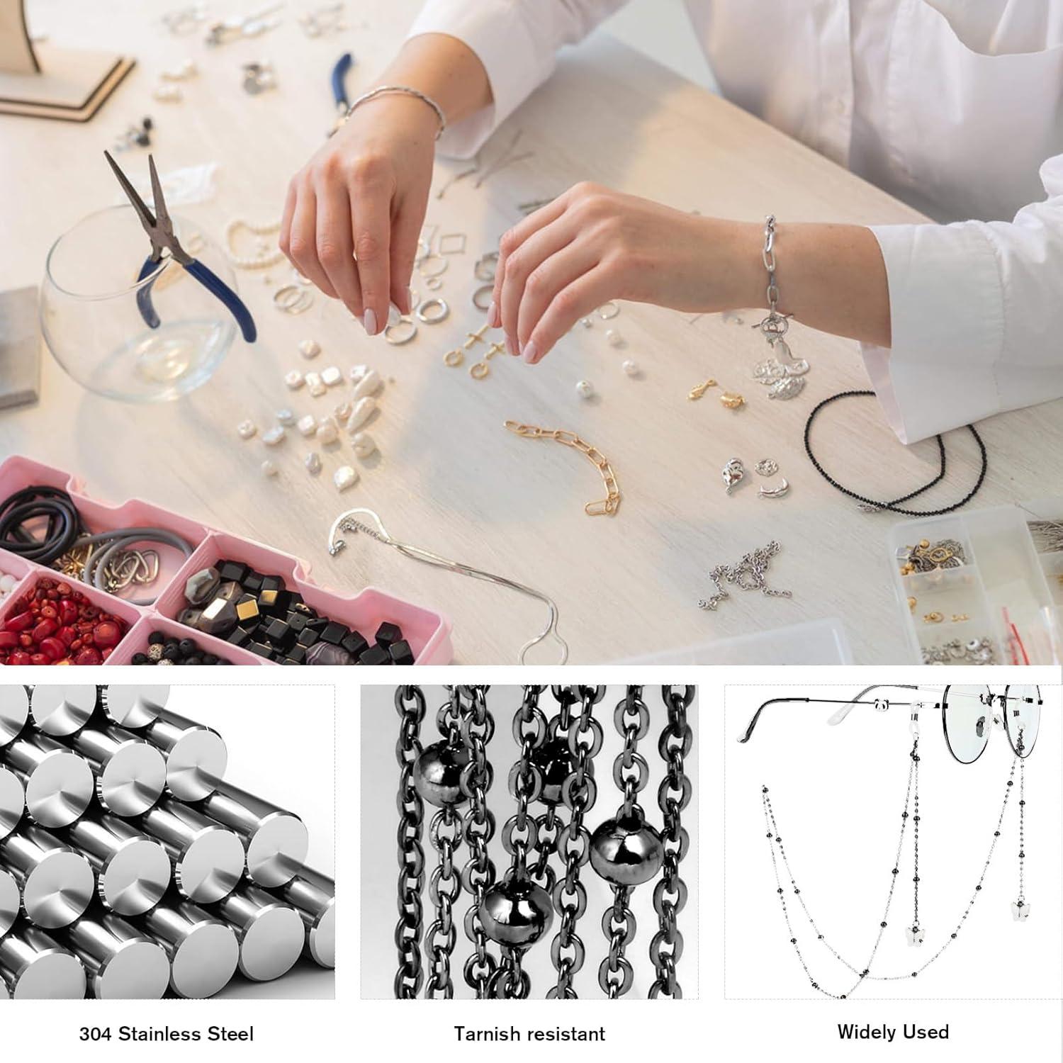 Cadena de Perlas de Satélite Cadikez 10m Acero Inoxidable 2mm