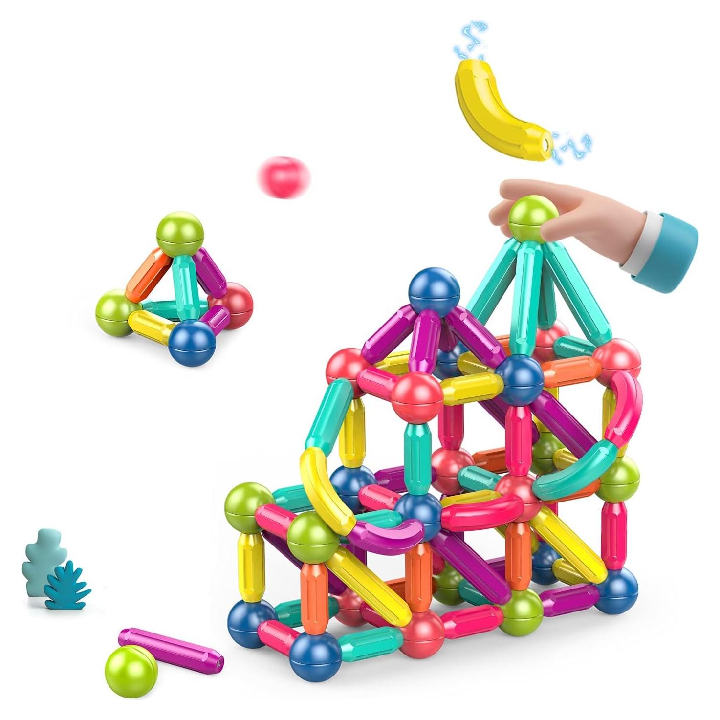 Juego de Bloques Magnéticos Ferthor Fun 25 Piezas Educativos