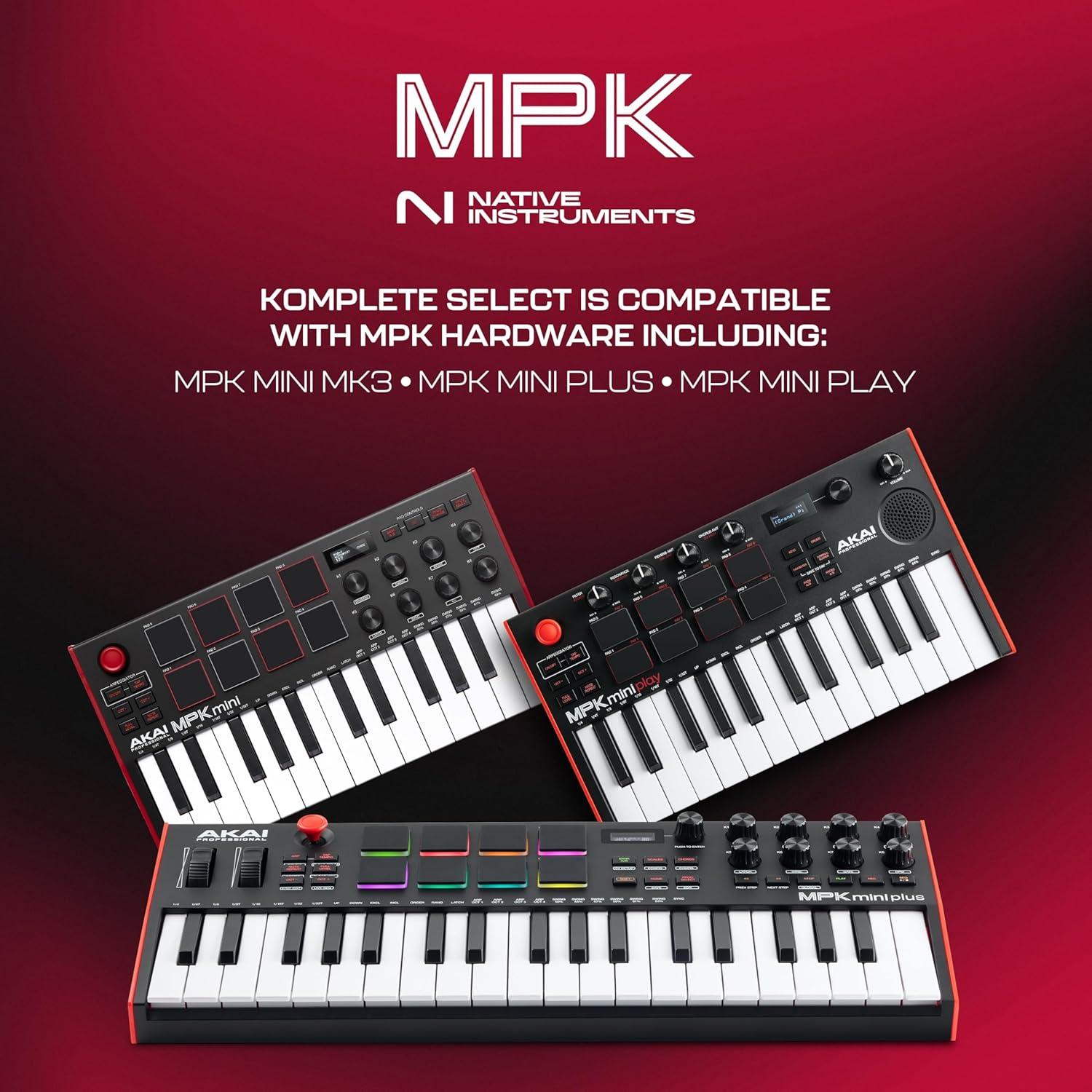 Controlador MIDI Akai MPK Mini Plus 37 Teclas USB