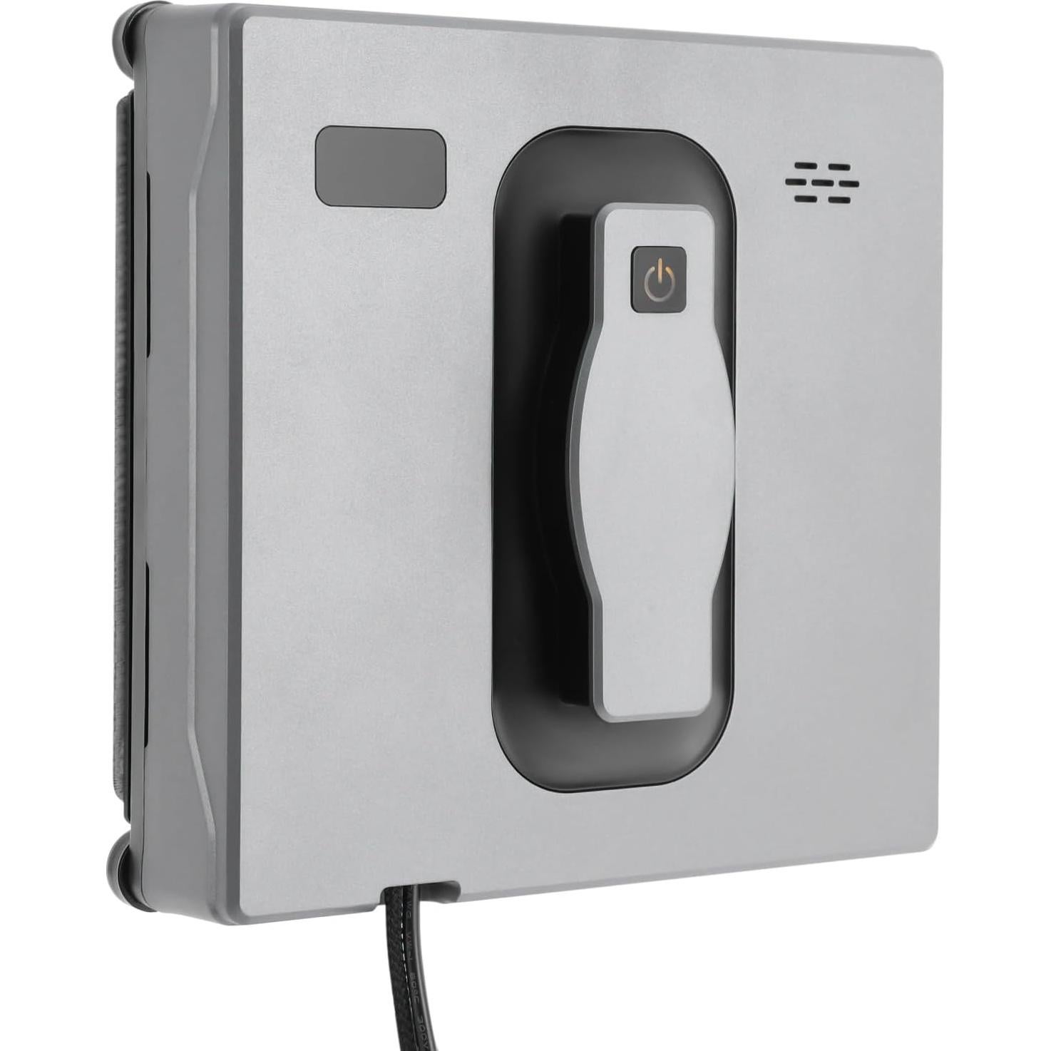 Automatic Window Vacuum Cleaner 2.7inch Window Cleaner Robot 3 Modes Available Dual Water Spray 538.2ft² Cleaning Area Re-Mote& APP Control Win-dow Cleaning Machine for High-Rise Tiles Glass (Grey)