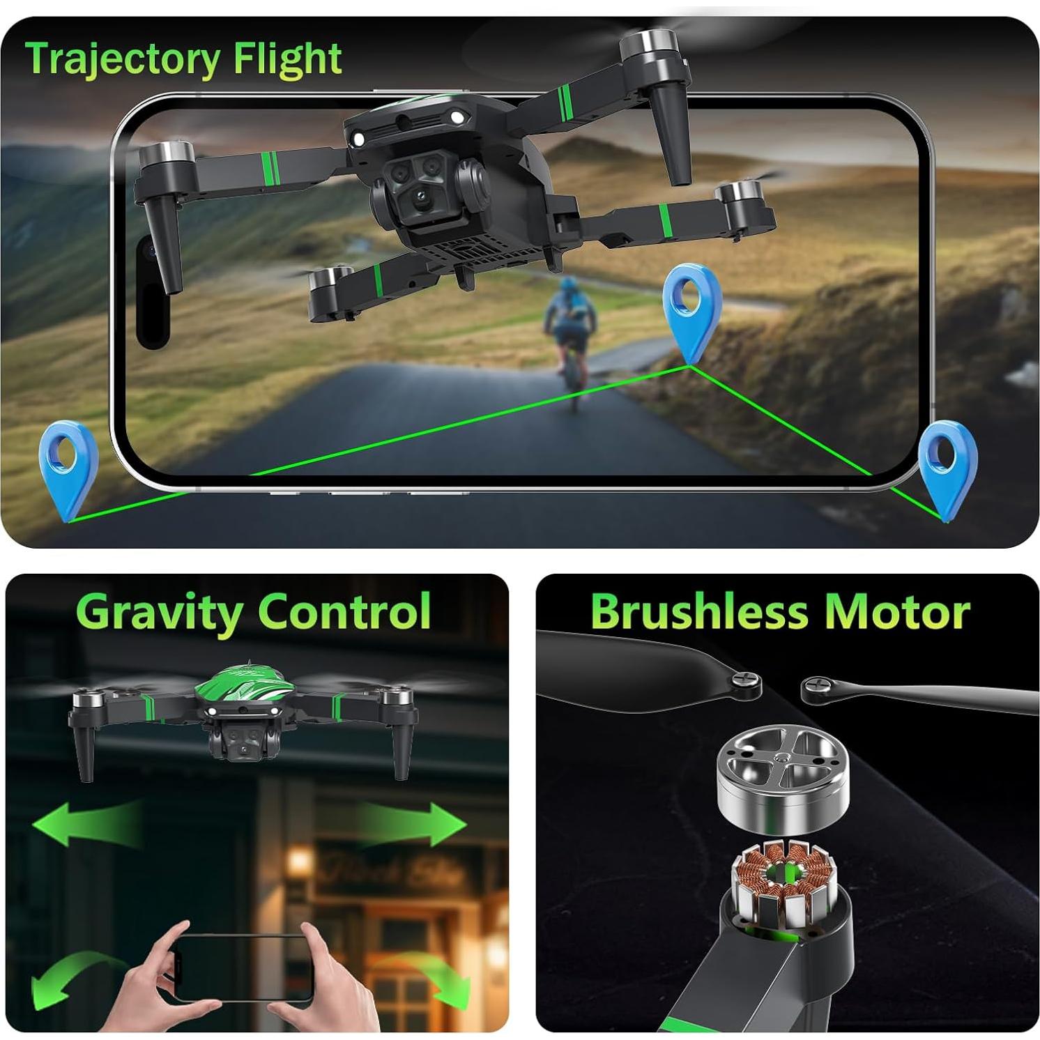 Drone TT19 TTROARDS con cámara HD 1080P y evitación de obstáculos