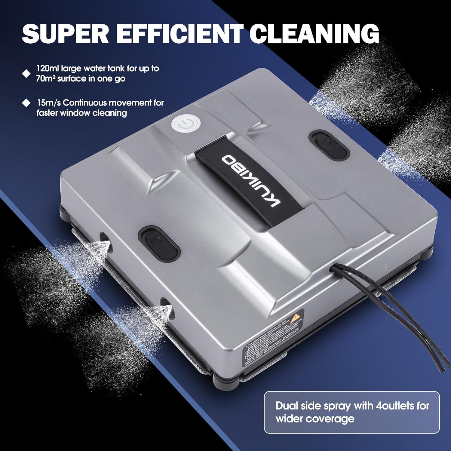 Robot de Limpieza de Ventanas KUIKIBO K1 6000Pa Automático