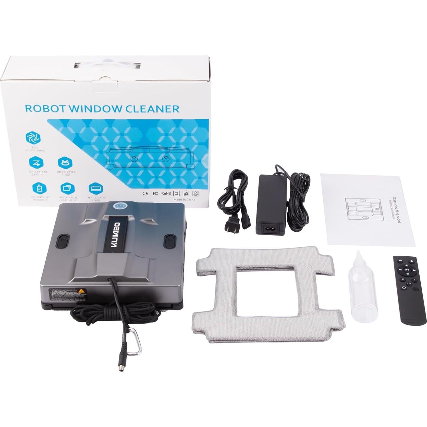 Robot de Limpieza de Ventanas KUIKIBO K1 6000Pa Automático