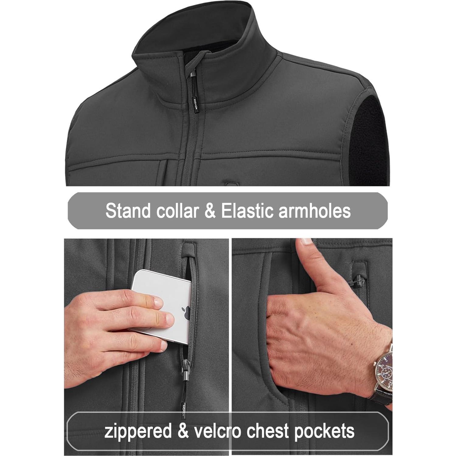 Chaleco Acolchado XinYangNi para Hombres - Impermeable y Ligero