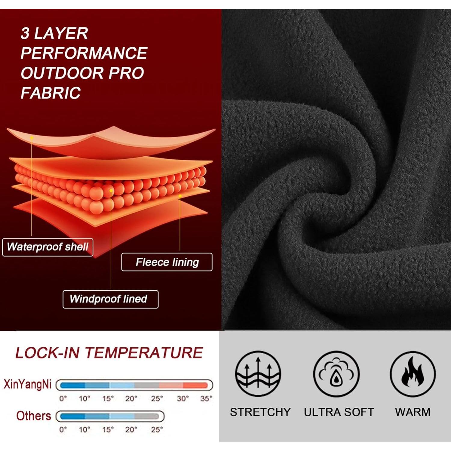 Chaleco Acolchado XinYangNi para Hombres - Impermeable y Ligero