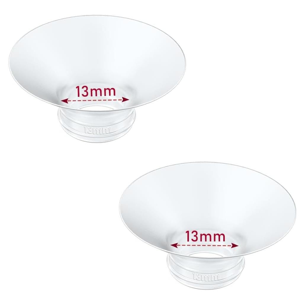 Insertos de Brida 2PCS 13mm IVARONAL para Extractores de Leche