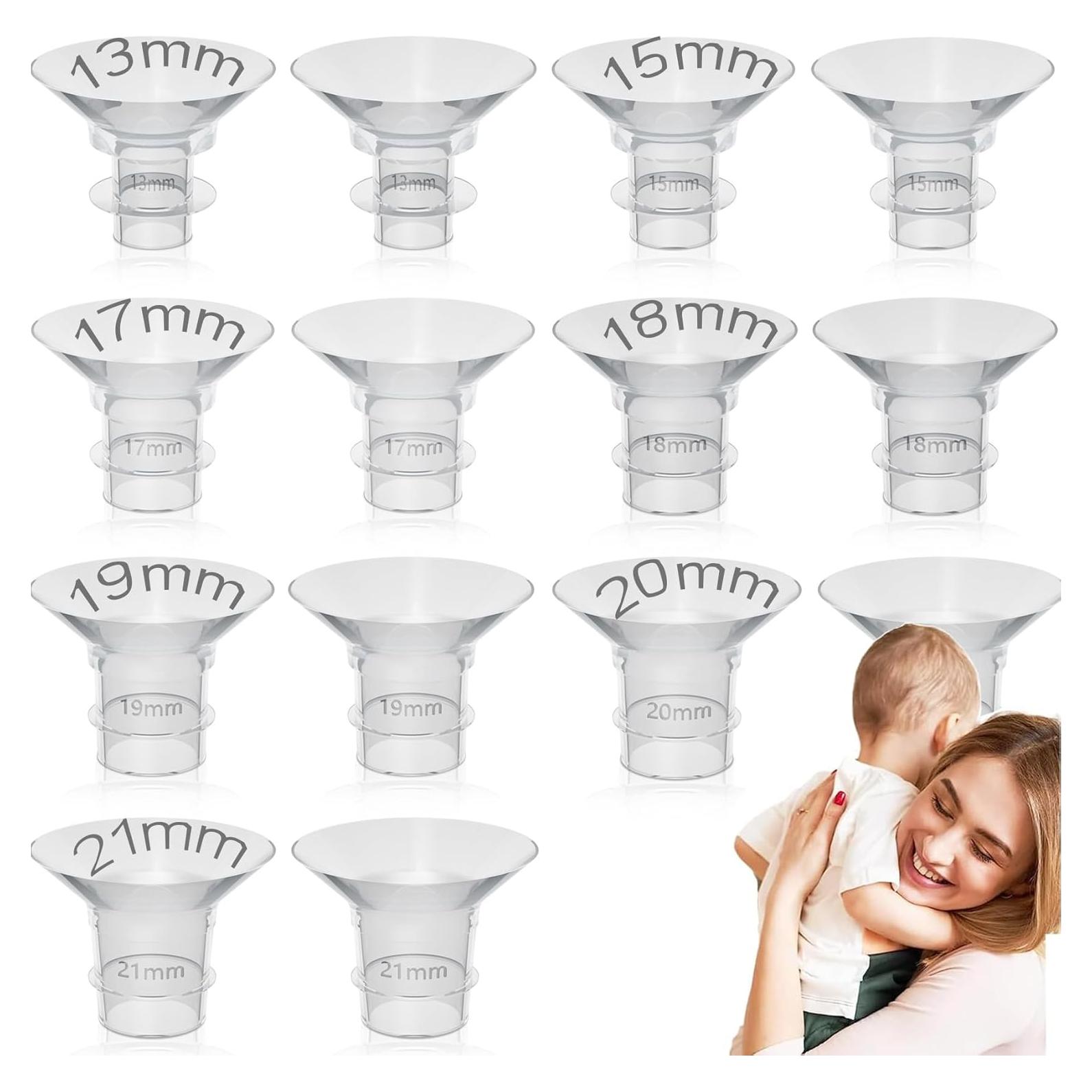 Insertos de Brida 13mm LOZAEVE para Extractores de Leche