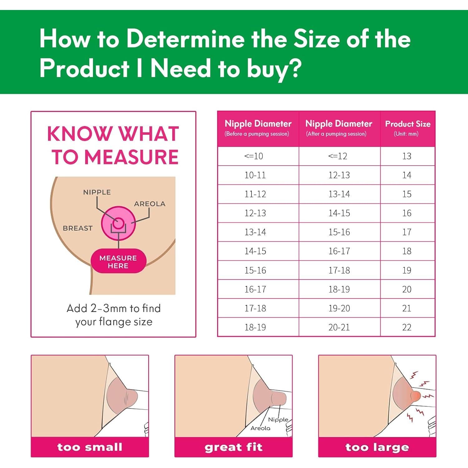 Insertos de Brida 13mm LOZAEVE para Extractores de Leche