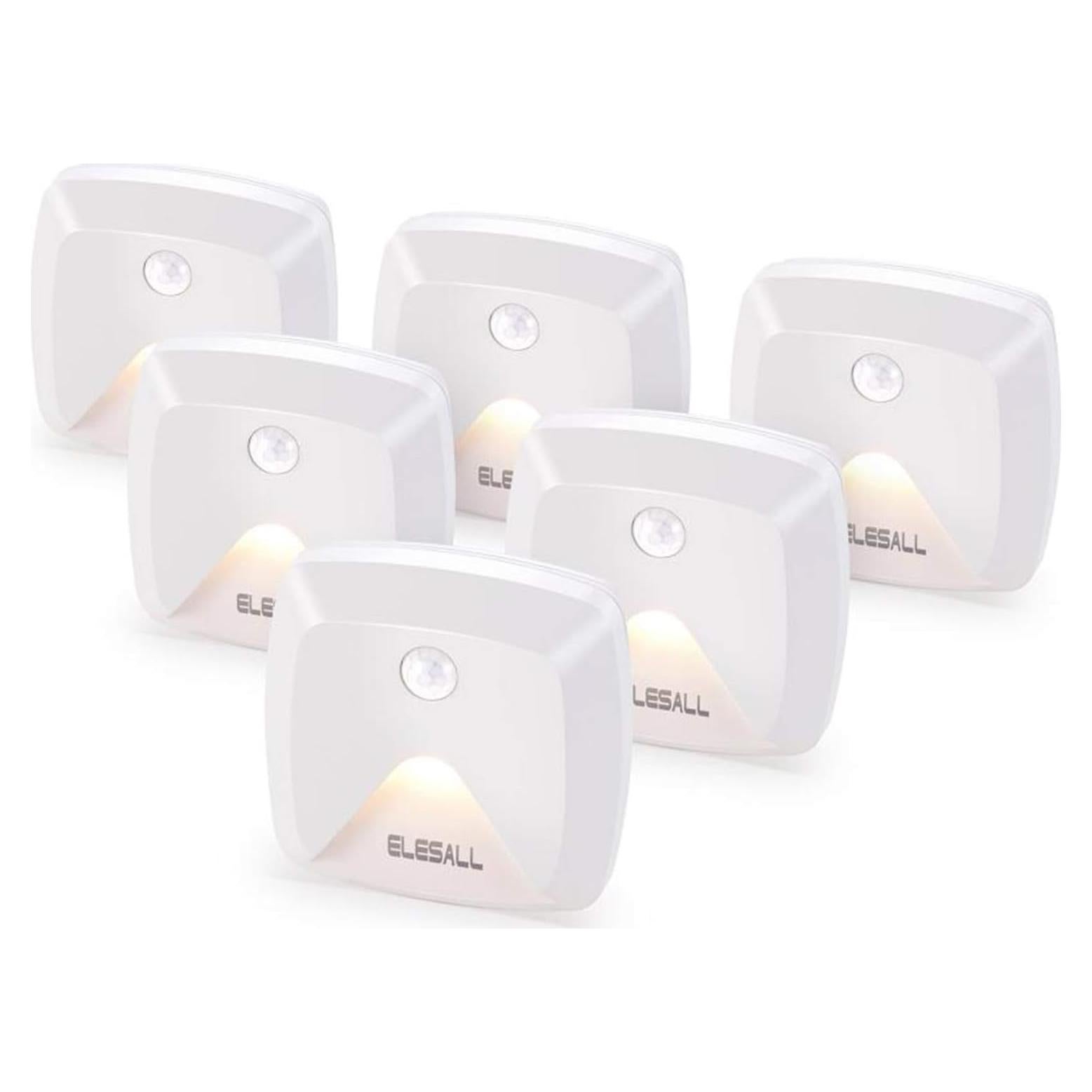 Luces LED Adhesivas Innofox con Sensor de Movimiento 6 Pzas