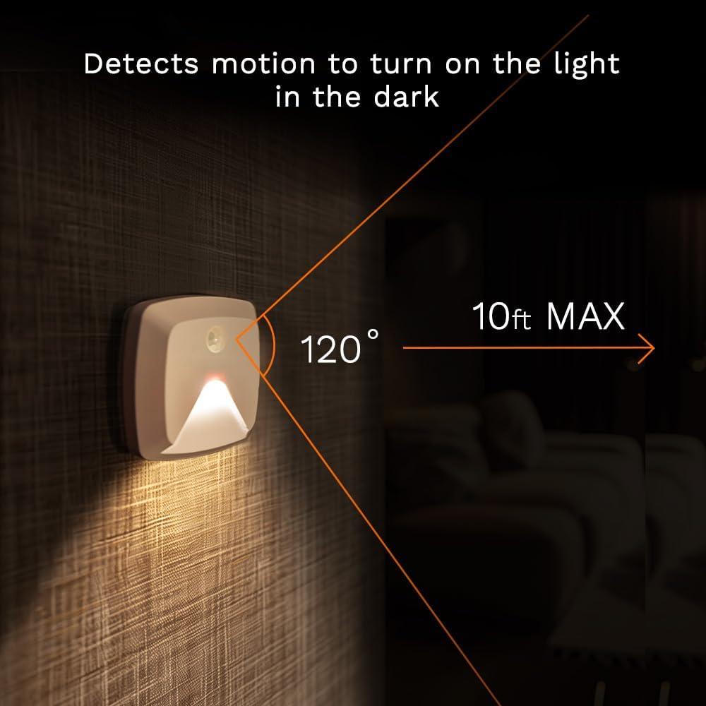 Luces LED Adhesivas Innofox con Sensor de Movimiento 6 Pzas