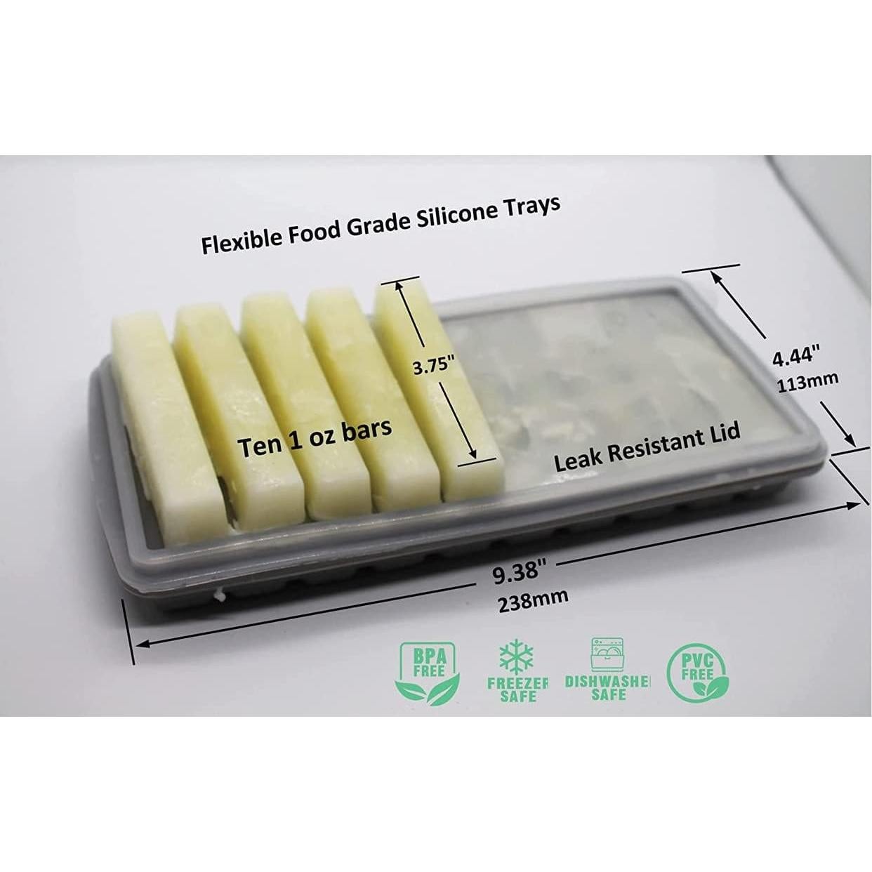 Bandejas de Almacenamiento de Leche Materna Tiny Tot, 600ml