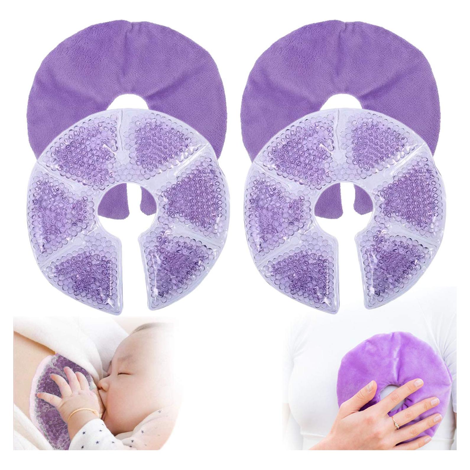 Compresas Terapéuticas de Gel QETRABONE para Lactancia - 2 Unidades