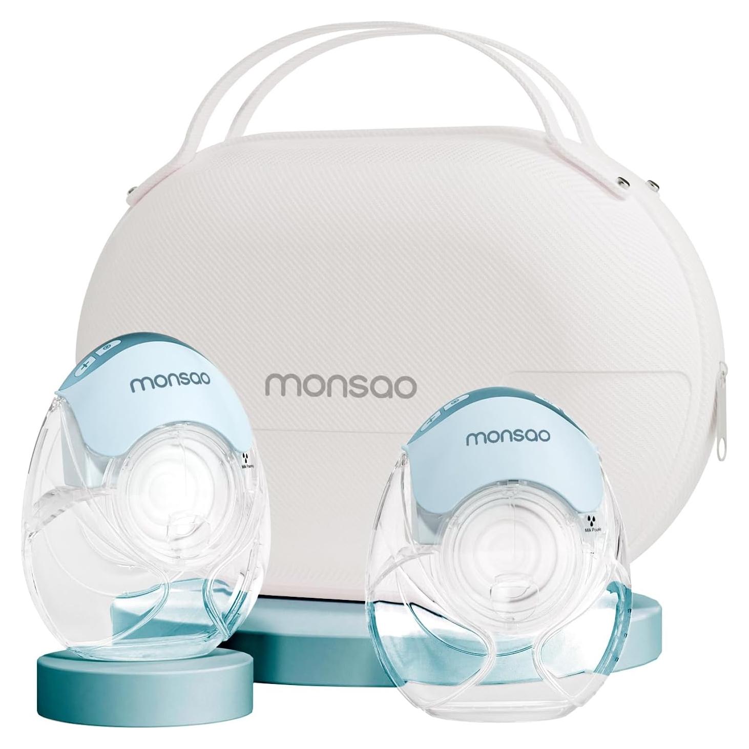 Extractor de Leche Materna Eléctrico Portátil GLE32 Azul 3 Modos