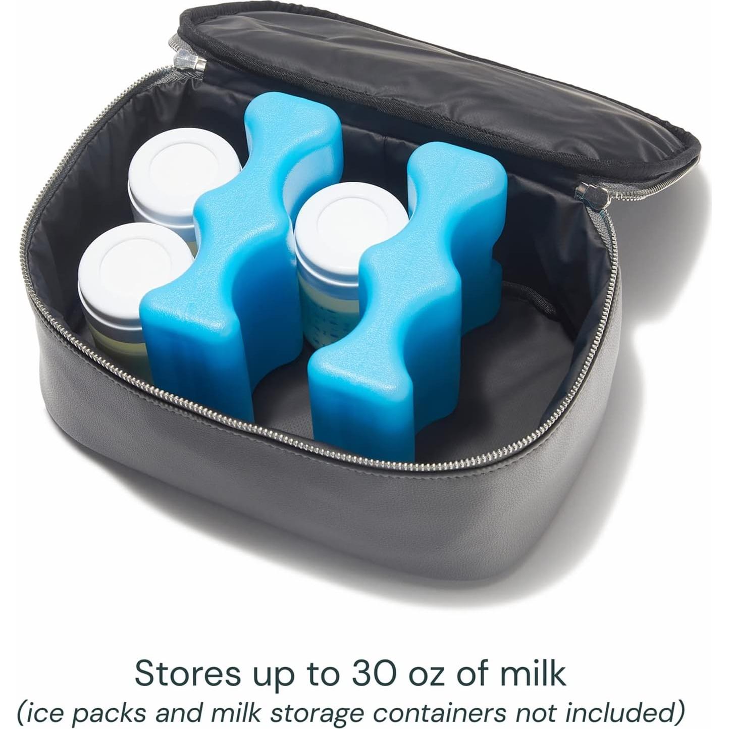 Bolsa de Extractor de Leche Willow Gris con Enfriador Desmontable