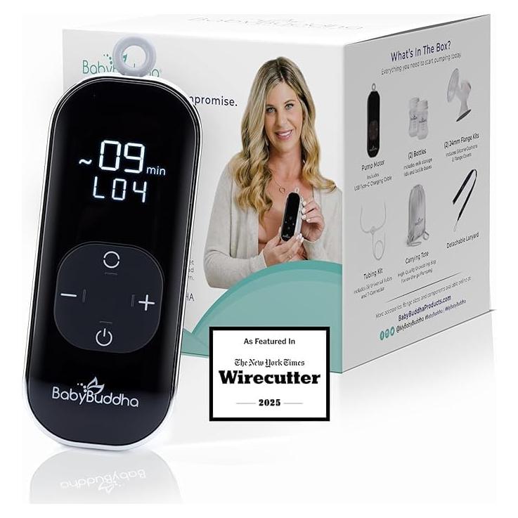 Bomba de Pecho Eléctrica BabyBuddha 2.0, 3 Modos, 21 Niveles