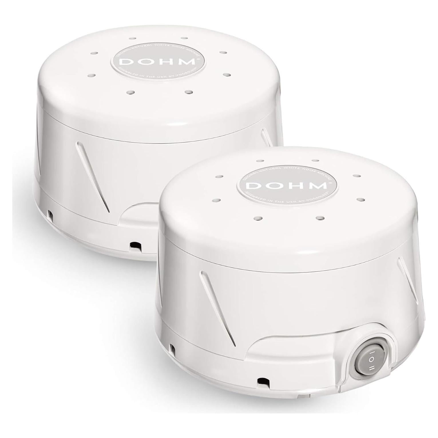 Yogasleep Dohm Clásico - Paquete de 2 Máquinas de Sonido Blanco