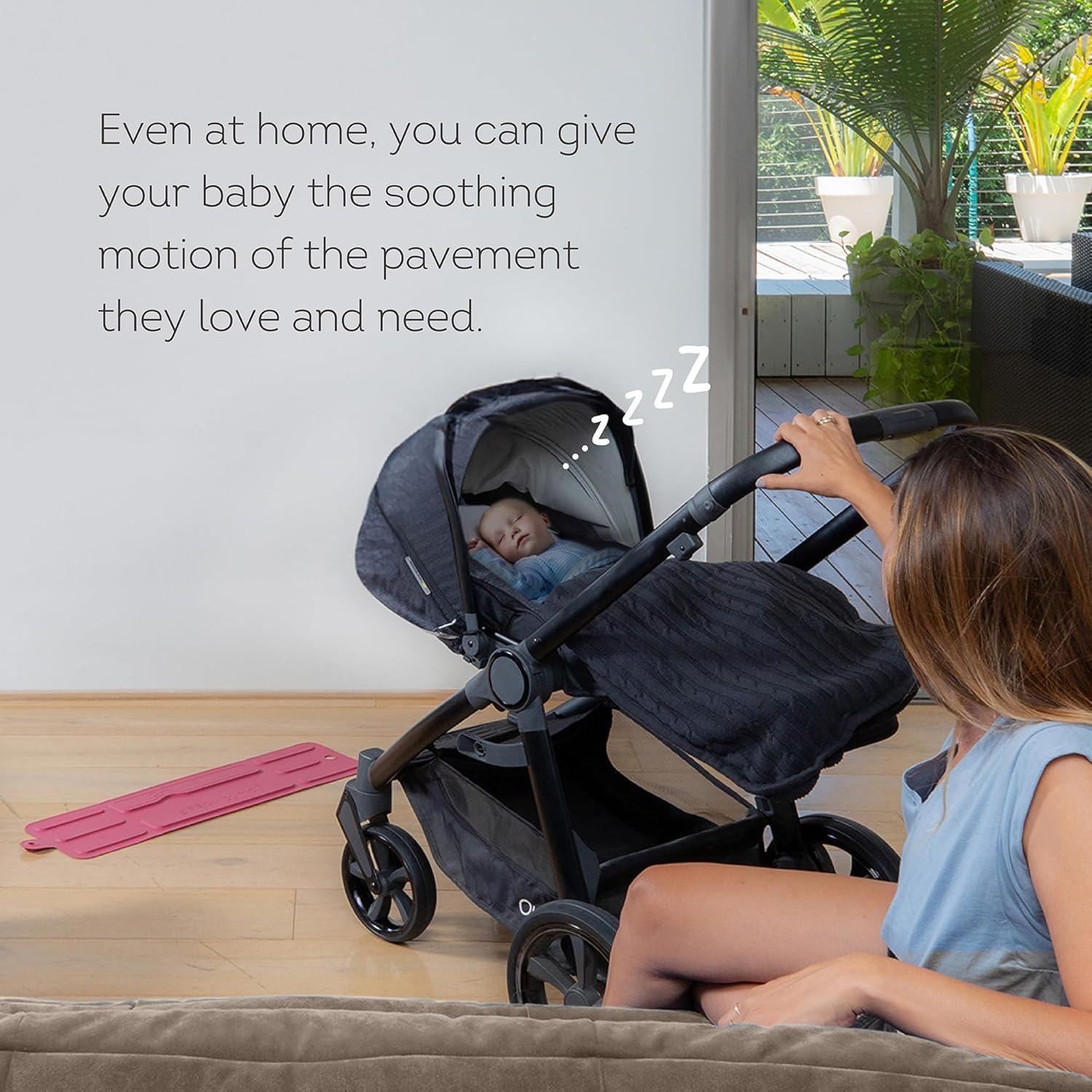 Colchoneta de Columpio para Cochecito de Bebé SleepyBump - Burdeos