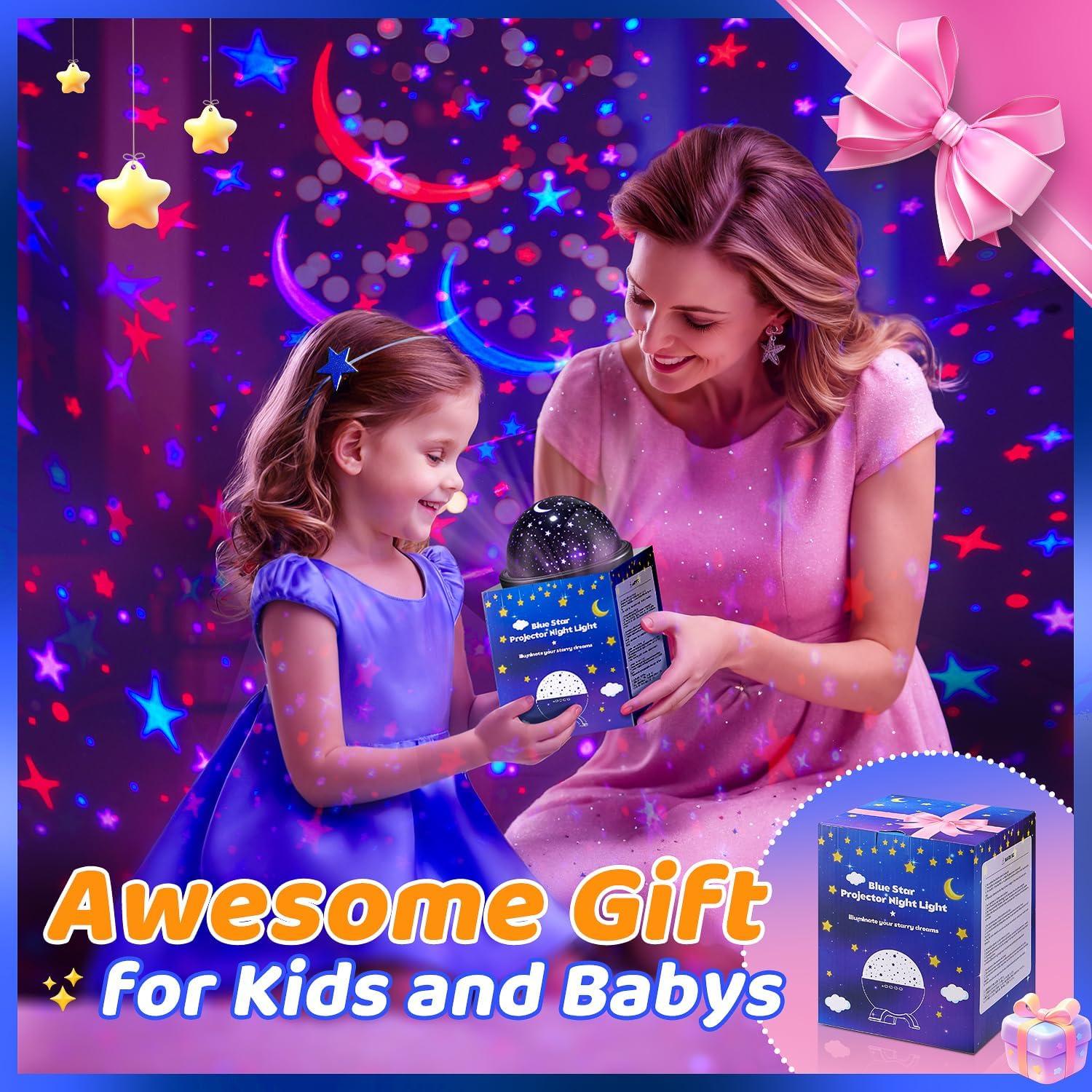 Proyector de Luz Nocturna Estelar One Fire con Bluetooth 15 Colores