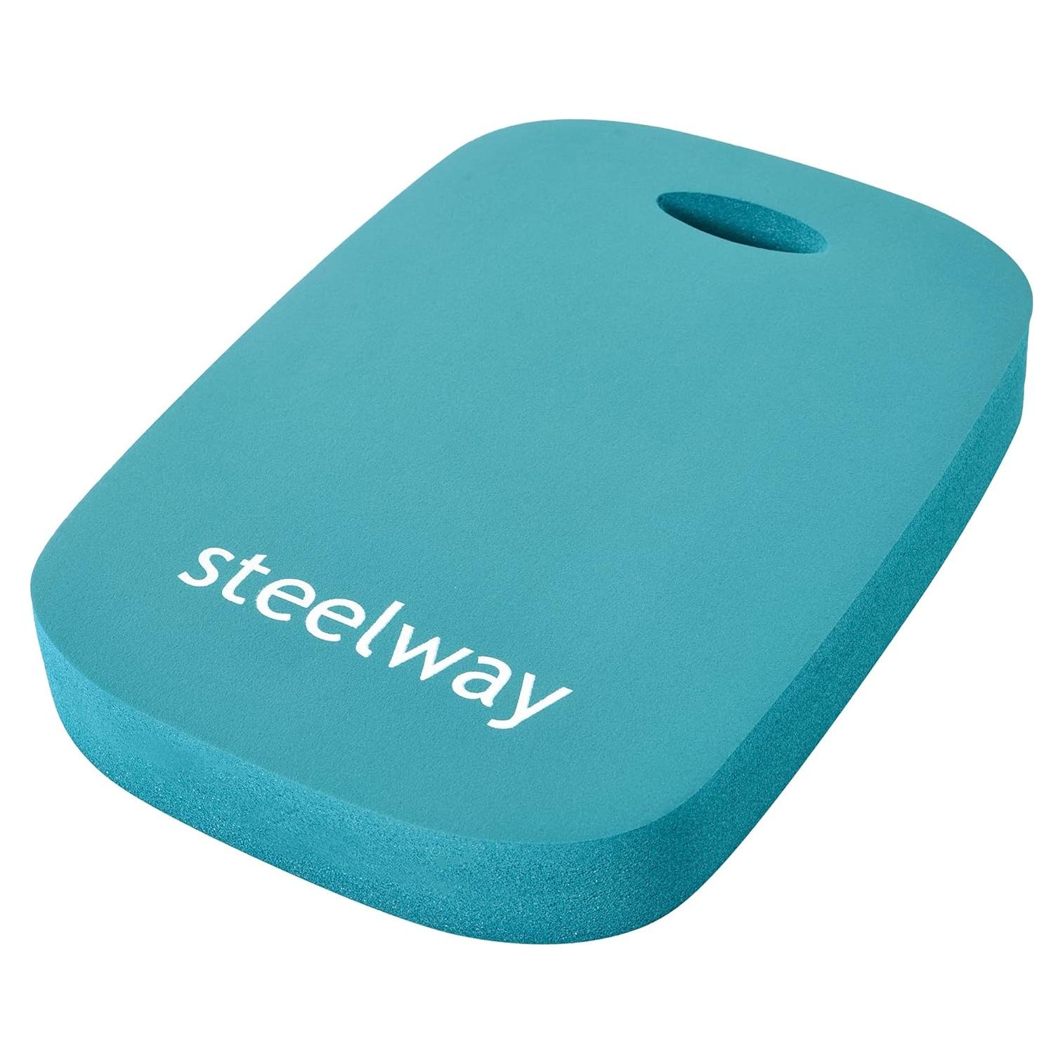 Almohadilla de Rodillas Steelway 39.1x26.4 cm Espuma NBR Azul