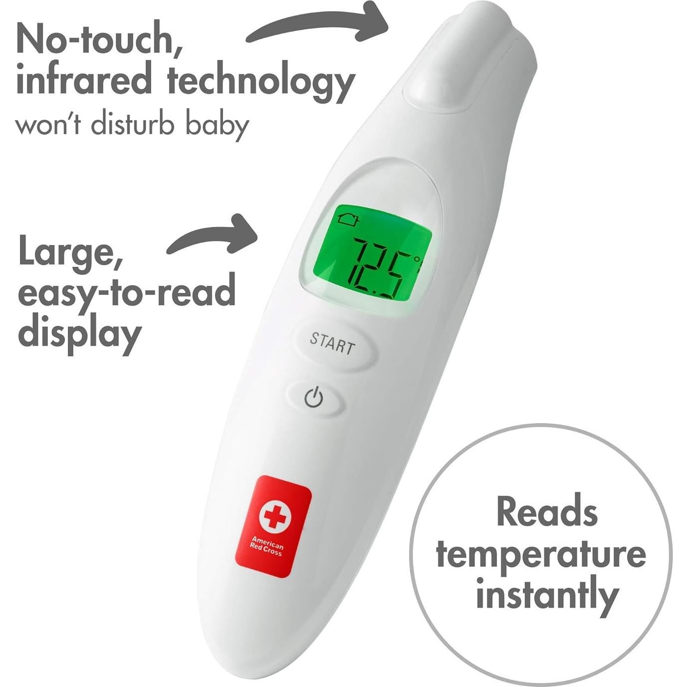 Termómetro Digital Infrarrojo Sin Contacto Tomy Y7790A1