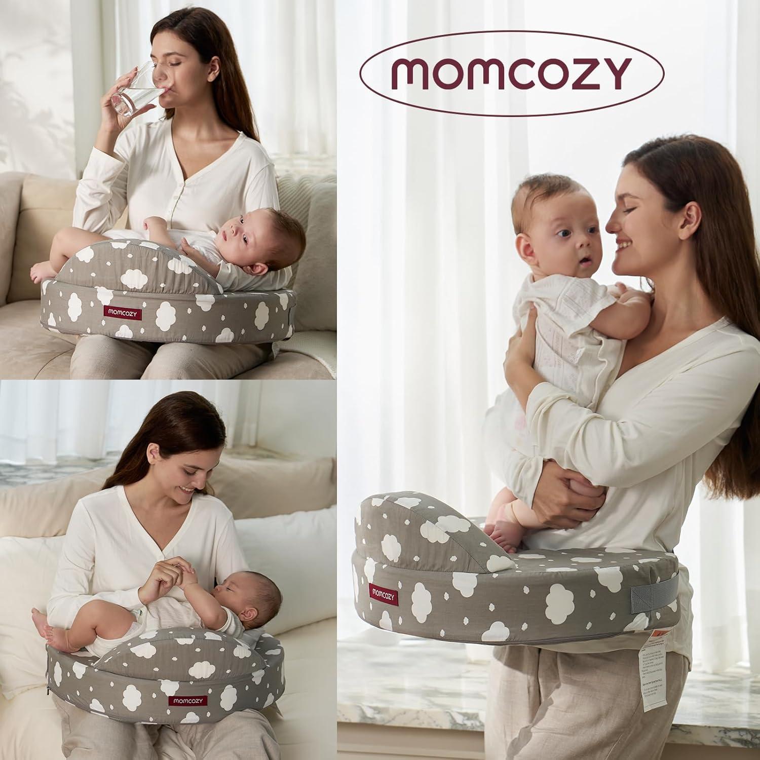 Almohada de Lactancia Momcozy CozyLite - Espuma de Memoria Ergonómica