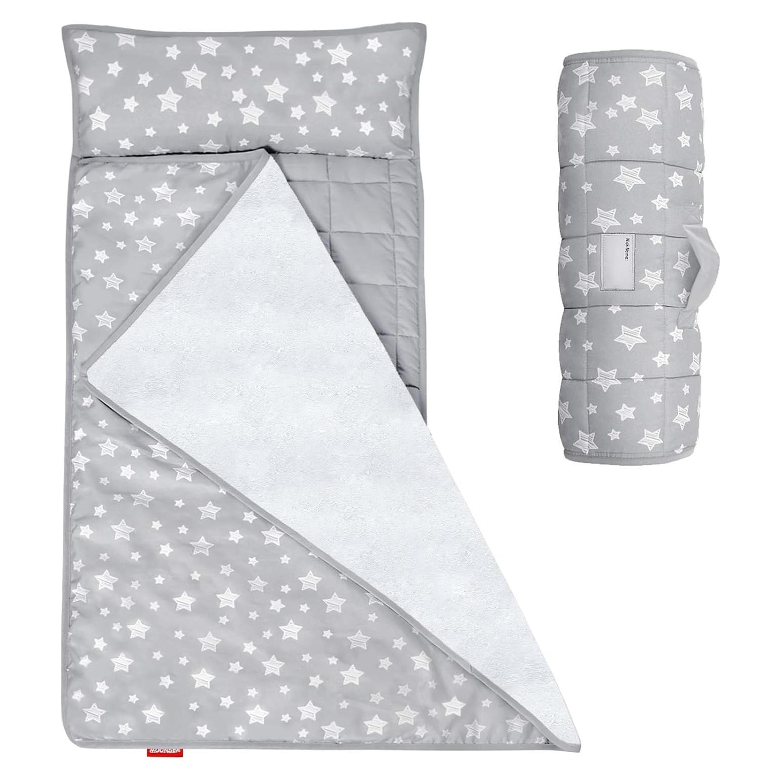 Colchoneta para Siesta Moonsea 53x127 cm Gris Beige Suave