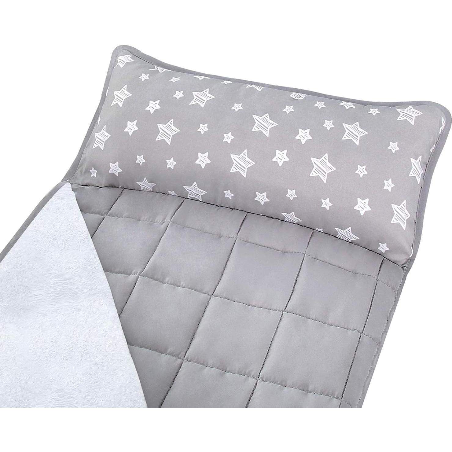 Colchoneta para Siesta Moonsea 53x127 cm Gris Beige Suave