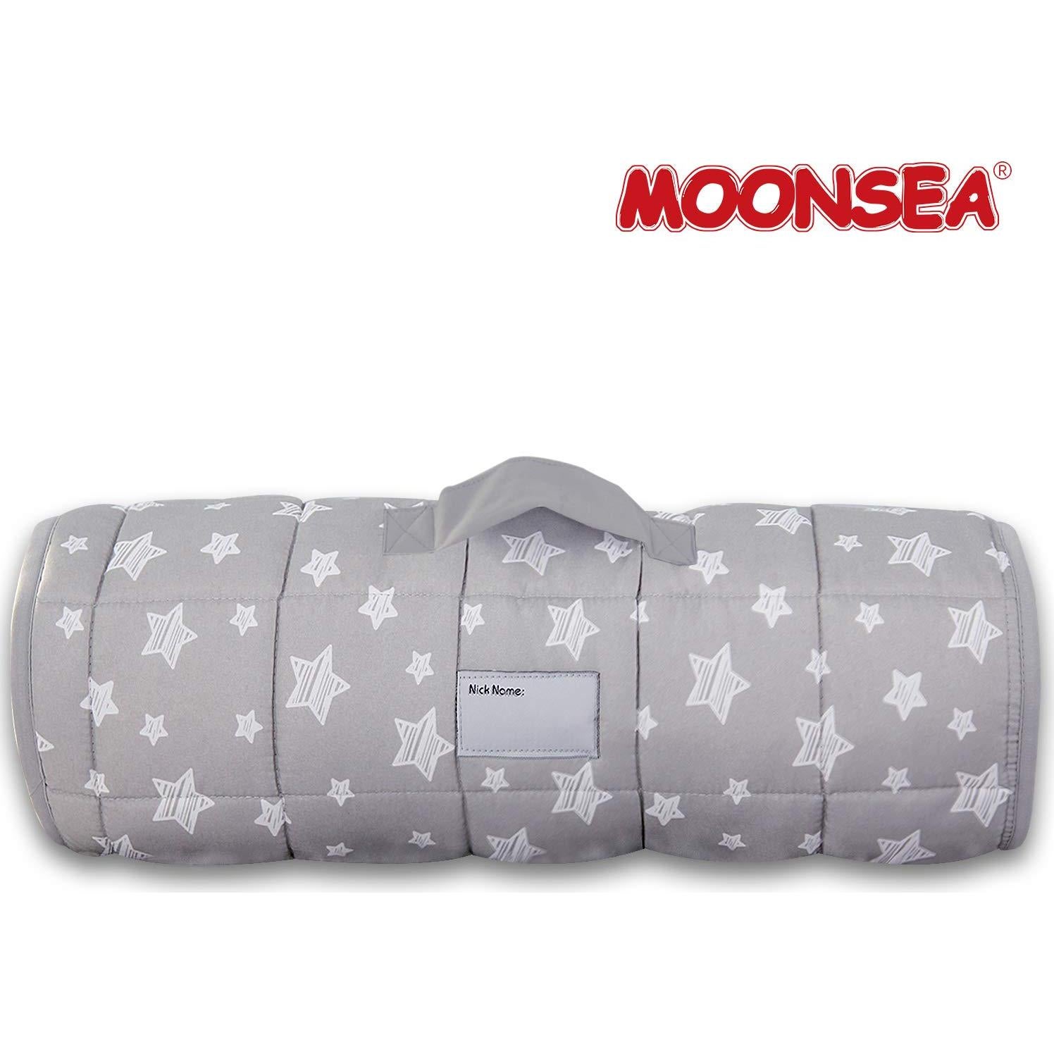 Colchoneta para Siesta Moonsea 53x127 cm Gris Beige Suave