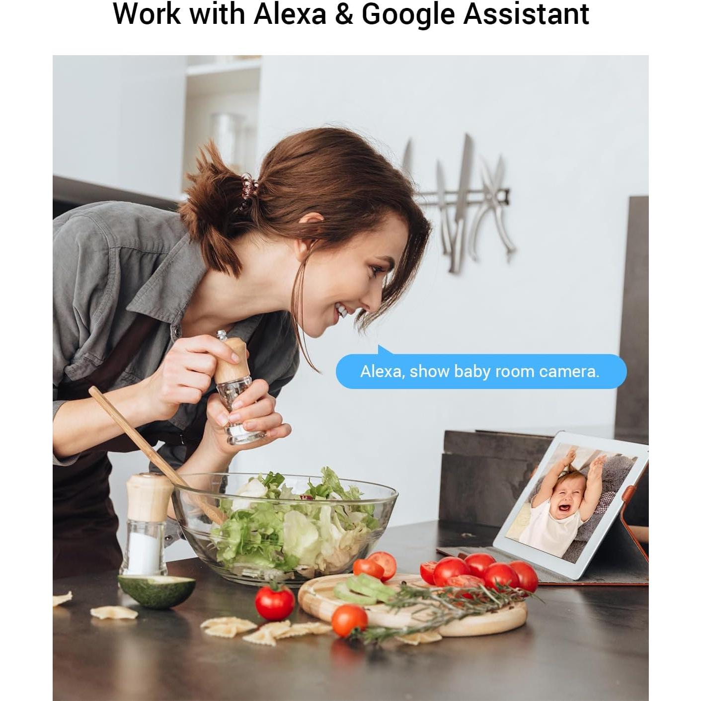 Cámara de Seguridad Wi-Fi EZVIZ C6CN 4MP Interior 360°